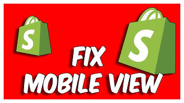 Fix Mobile View On Shopify | How To Fix Mobile View On Shopify 2024