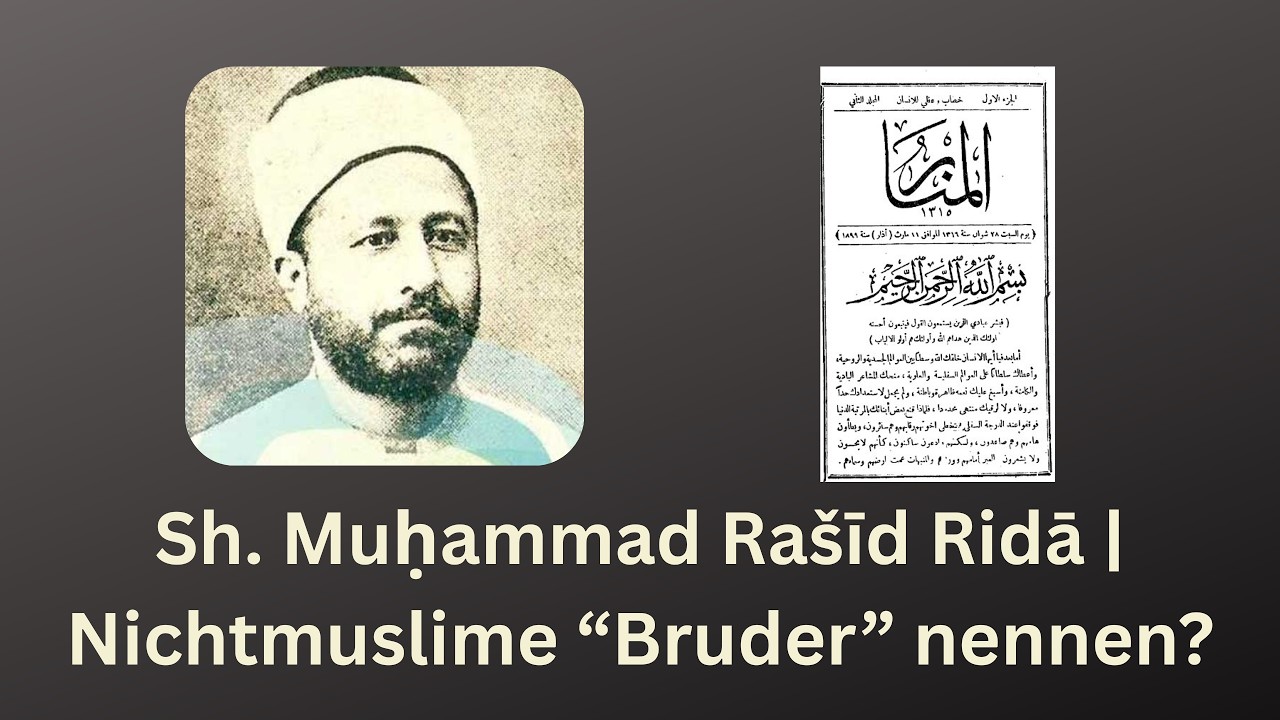 Sh. Muhammad Rashid Rida | Nichtmuslime 