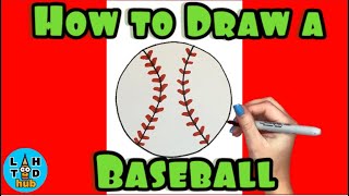 How to Draw a Baseball Step by Step screenshot 4