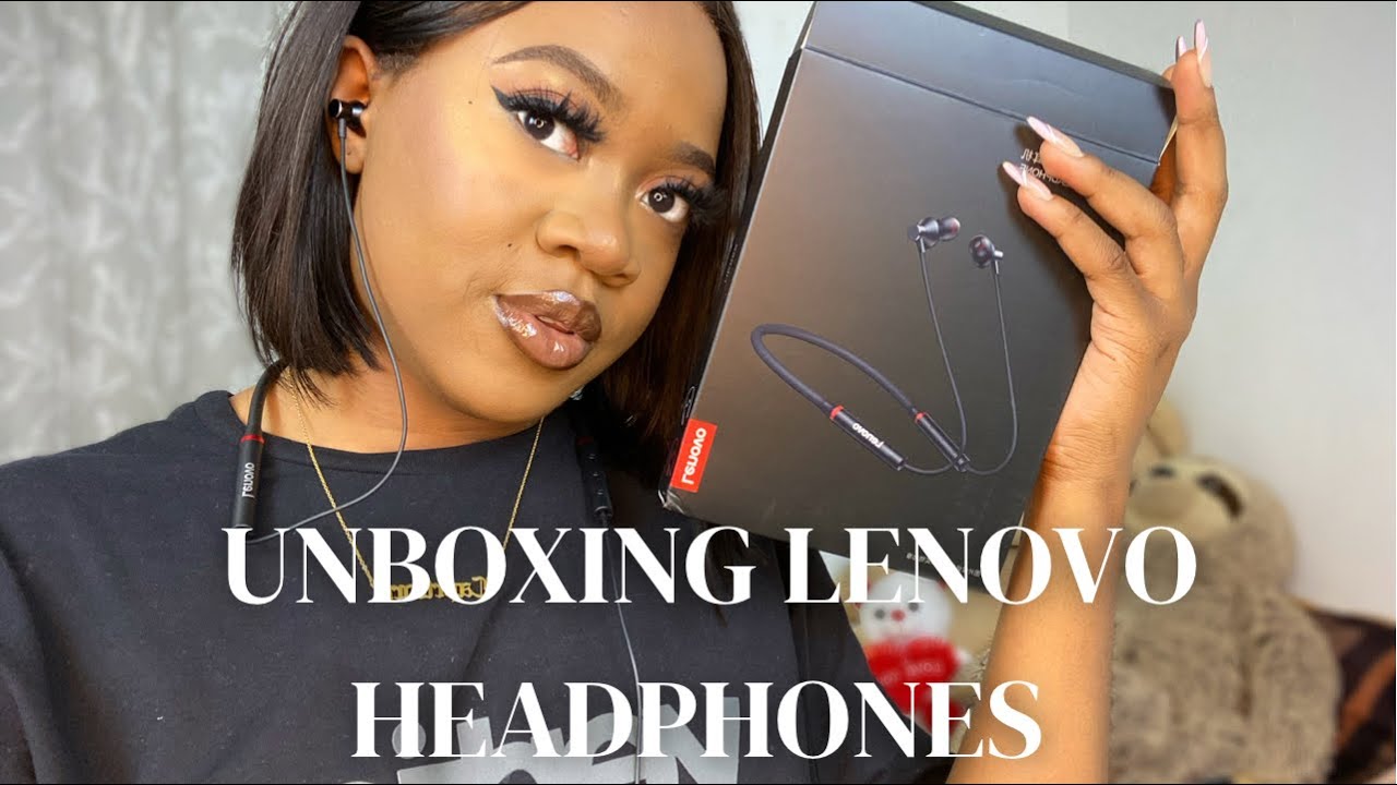 UNBOX WITH ME!! LENOVO HEADPHONES|| PLUS260 TECH SOLUTIONS