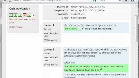 Introduction to Moodle ISU 2 for Students