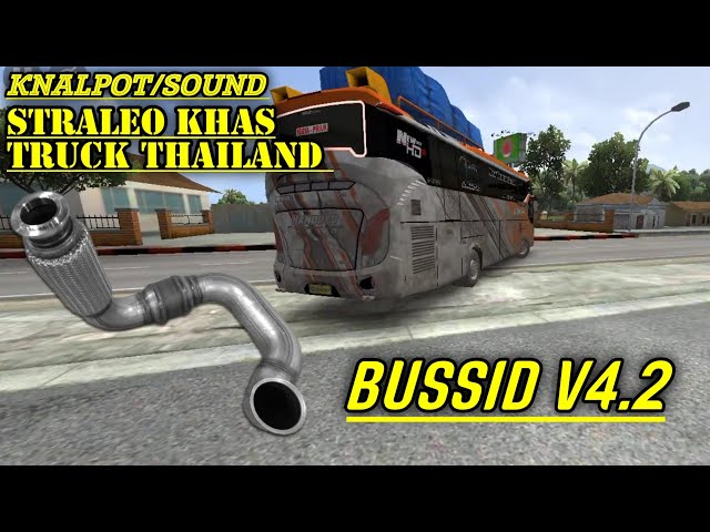 Share❗ Kodename Sound/Knalpot TURBIN STRALEO KHAS TRUCK THAILAND Bus simulator indonesia V4.2 class=