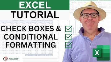 Excel Tutorial: Check Boxes & Conditional Formatting