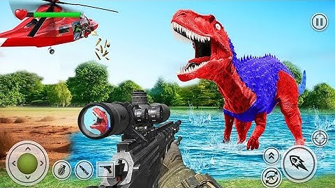 Wild Dino Hunting: Game 3D Dinosaur Games - Android Gameplay