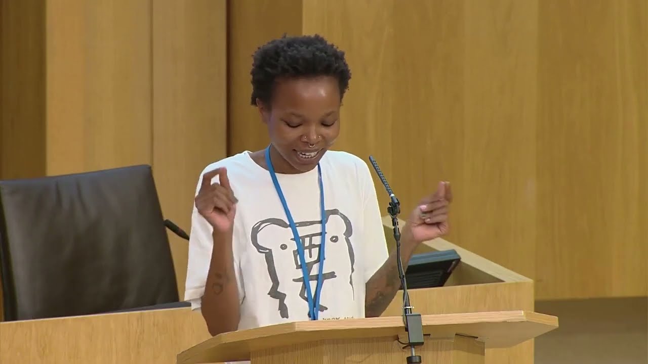 mandla rae, writer and performer, Edinburgh International Culture Summit