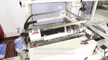 86 Fully automatic L sealer shrinking machine with speed 1700ph L type sealing shrink packing machin