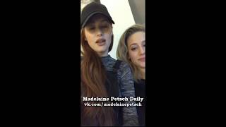 Madelaine Petsch and Lili Reinhart Instagram Live 09 02 2017