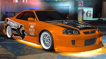 Need for Speed Carbon Redux: Nissan Skyline GTR R34 / Gameplay