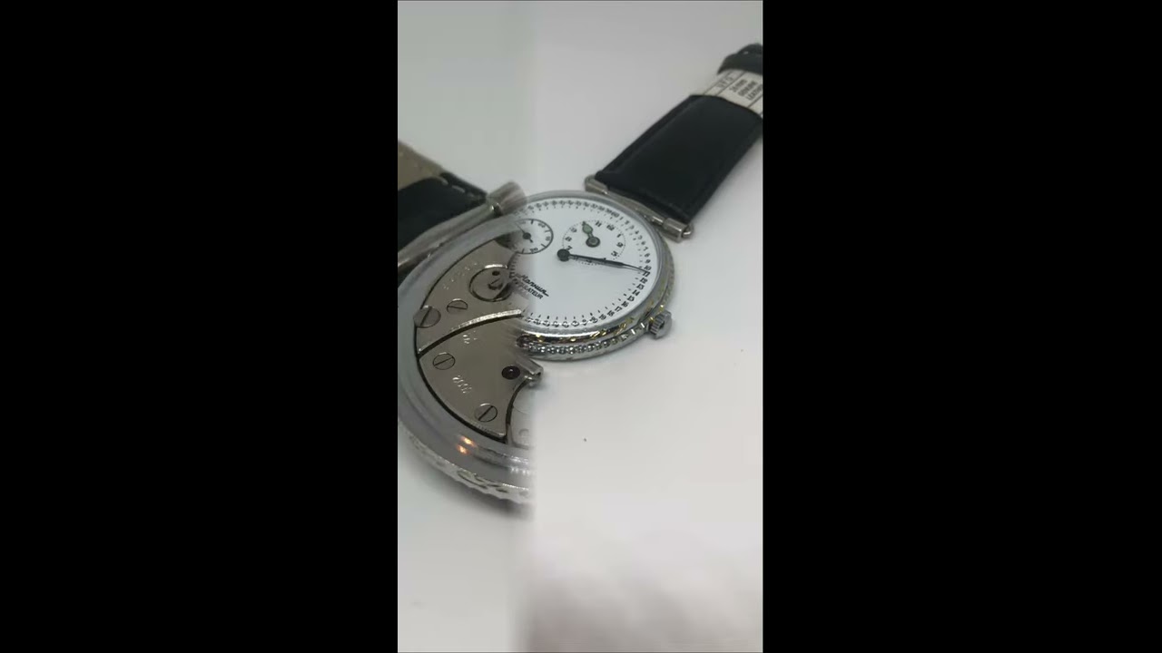 動作品　ソ連製　懐中時計　モルニア　ロシア　手巻き時計 ソビエト モルニヤ 懐中時計 チェーン付き - オープンフェイス