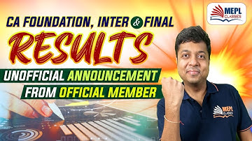 CA RESULTS - CA INTER FINAL Nov 22 |CA Foundation Dec 22 Mohit Agarwal