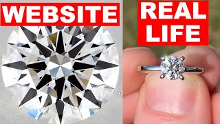 JAMES ALLEN Engagement Ring REVIEW (WEBSITE vs REAL LIFE)