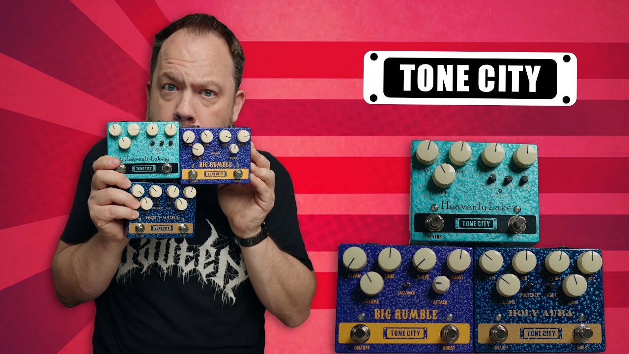 Checking Out 3 New Tone City Pedals!