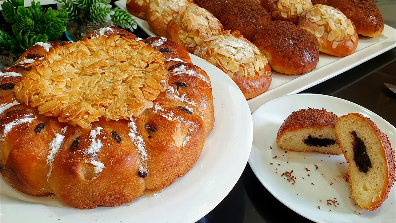 بريوش قطني بشكل جديد‼️عجينة خفيفة بدون دلك ولا مجهود 👌🏻خلطة واحدة واشكال مختلفة 😍حشوة بمذاق لذيذ 😋