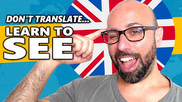 How to REALLY STOP TRANSLATING in your head - Easy and Simple