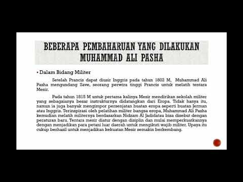 Tokoh Biografi Pembaharuan Islam | Muhammad Ali Pasha