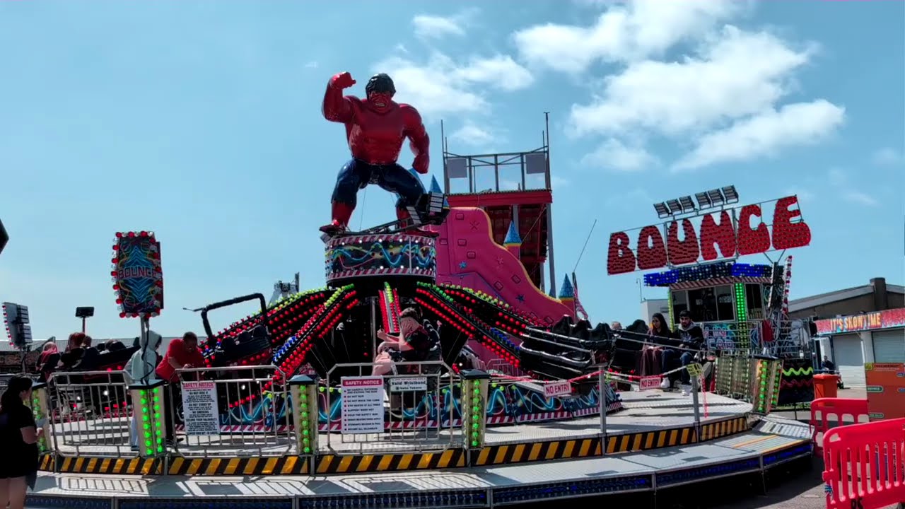 Coney Beach Pleasure Park, Porthcawl, 26 July 2025