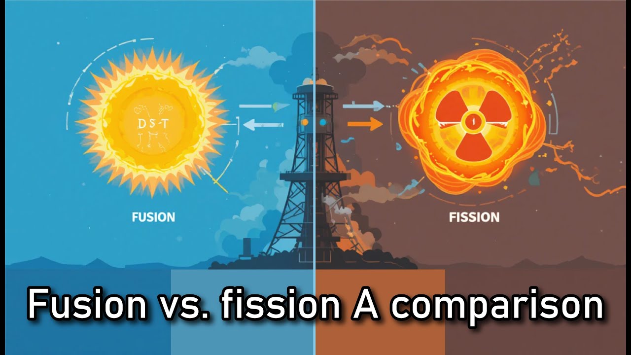Fusion vs. fission A comparison