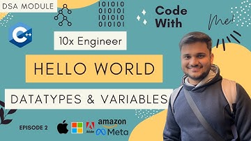 Write your first C++ Program | Hello World | 10x Engineer - Episode 2
