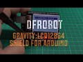 Lcd12864 shield for arduino  dfrobot