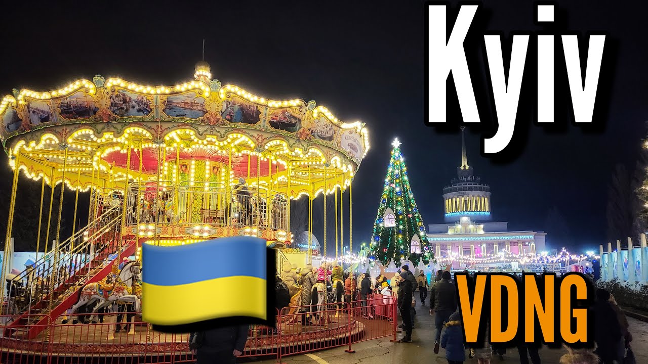 Kyiv orthodox Christmas VDNG walking tour Ukraine UA January