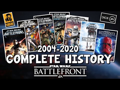스타 워즈 배틀 프론트 게임의 완전한 역사! (2004-2020)