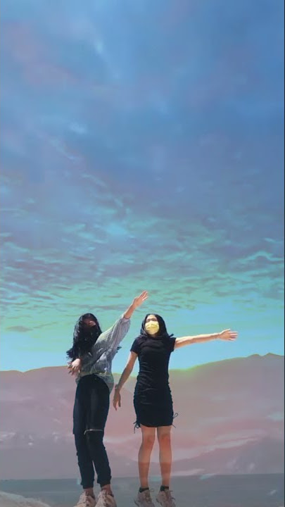 Video background efek langit