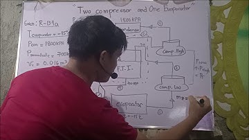 Multipressure System Problem Part 3  -  2 COMPRESSOR & 1 EVAPORATOR