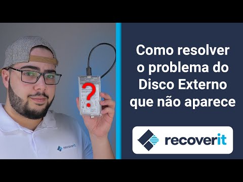 Vídeo: Por que não consigo ver meu disco rígido externo no meu computador?