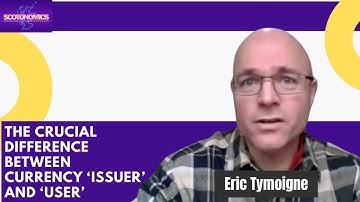 The crucial difference between a currency user and issuer