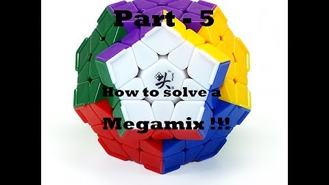 How to solve a Megaminx - Part 5 ( Beginners Method )