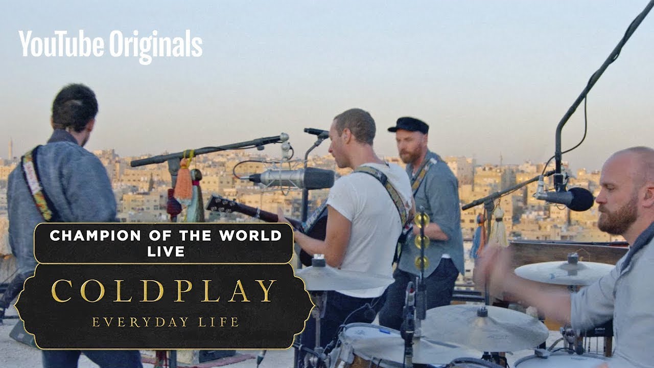 Coldplay Champion Of The World (Live In Jordan) - YouTube