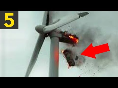 Top 5 Wind Turbine FAILS & Mishaps