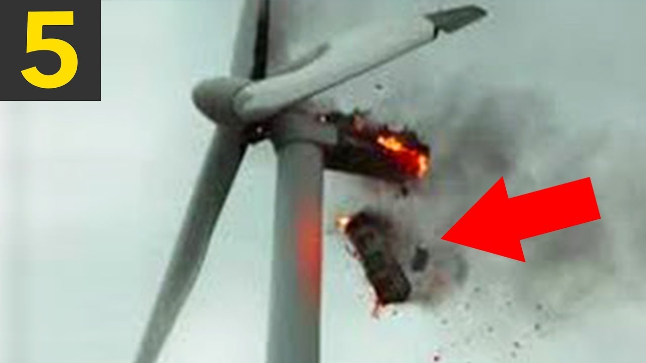 Top 5 Wind Turbine & Mishaps - YouTube