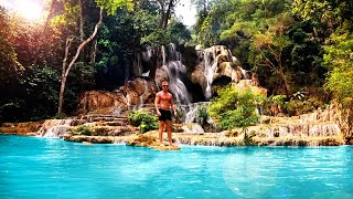 Finding A Paradise In Asia (Kuang Si Falls) Laos 2024