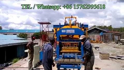 QT4-15 fully automatic block making machine