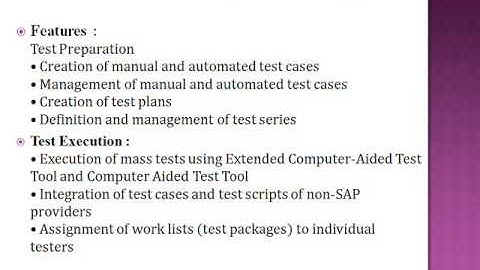 SAP TESTING  ONLINE TUTORIAL