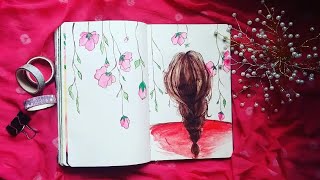 Art journal | Slow Motion Video edit | Short video|Painting Ideas For Beginners|SlowMotion Amaria BB screenshot 3