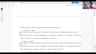 T6 Task2 Multiple Mean Comparison with Python