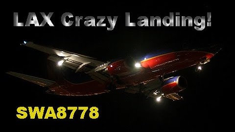 PMDG 737 NGX | Trouble on Landing! | 1080p!