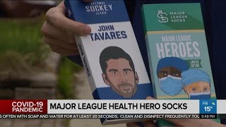 Babsocks founders honoring health care workers with hero socks