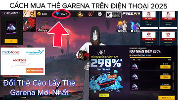 FREE FIRE] Cách mua THẺ GARENA Nạp sự kiện 290% KC- Đổi Thẻ Cào Điện Thoại Sang Garena Mới Nhất 🔥2/9
