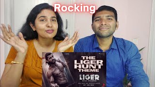 The Liger Hunt Theme Reaction | Telugu Lyrical Teaser | Vijay Deverakonda | Vikram Montrose