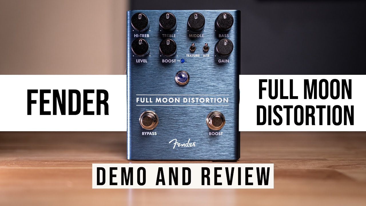 Fender Full Moon Distortion - YouTube