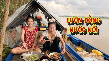 " TRÚNG LỚN " cuộc sống Mưu Sinh trên Ghe Mùa Nước Nổi | Lộc Cá Lăng 