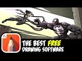 The BEST FREE Drawing Software - Autodesk Sketchbook Pro (Ft. Alita Battle Angel and Venom)