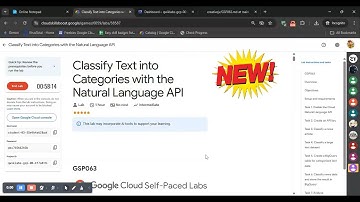 Classify Text into Categories with the Natural Language API  || #GSP063 || #2025 Solution