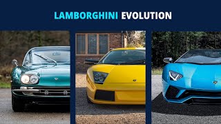Evolution of Lamborghini (1959 - 2023)