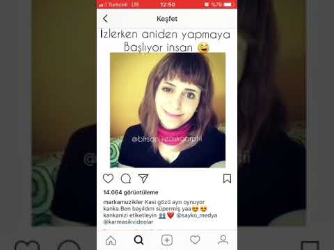 Kaşı gözüyle ateş 🔥 eden kız süperr