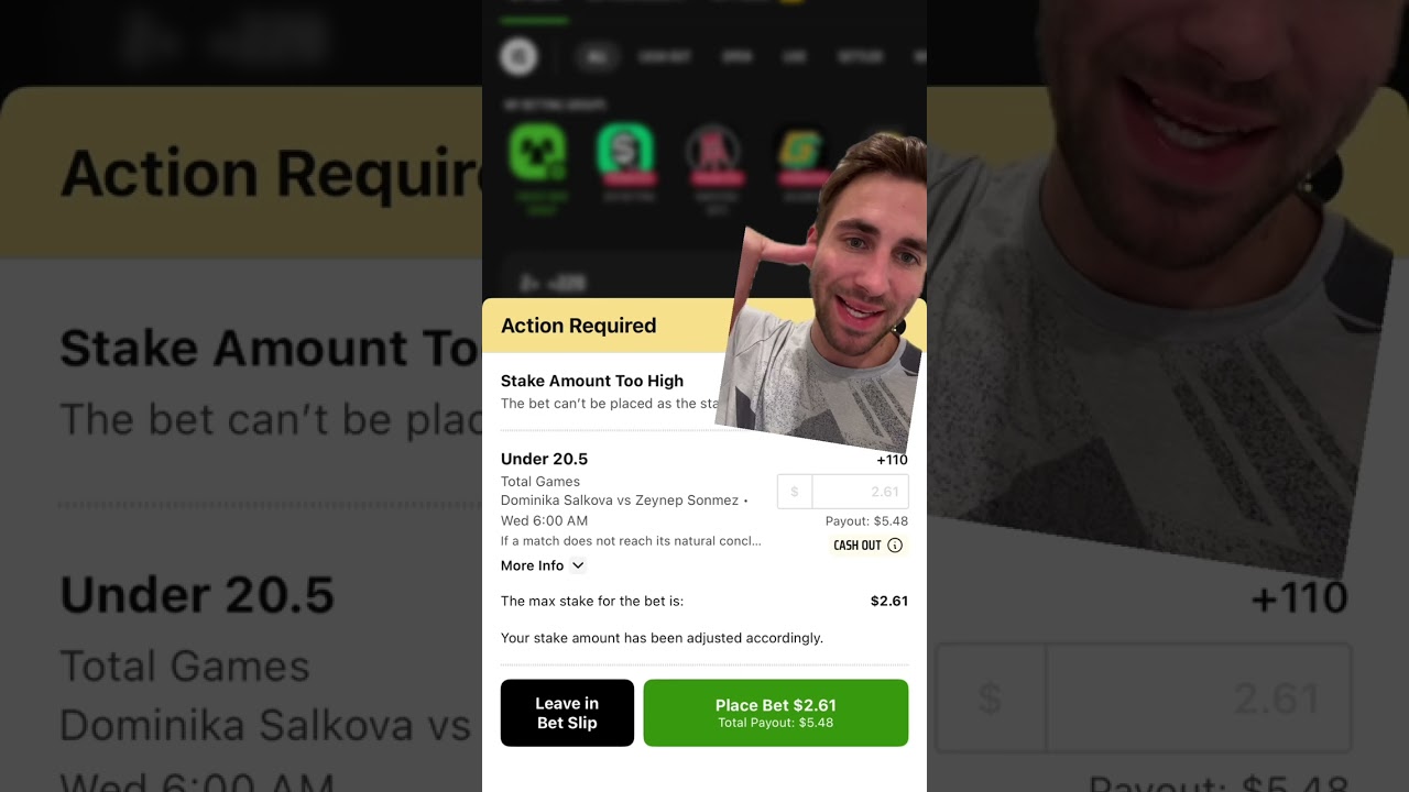 Interface de Stake app