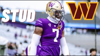 Washington Commanders Draft S Dominique Hampton: Versatile Secondary!